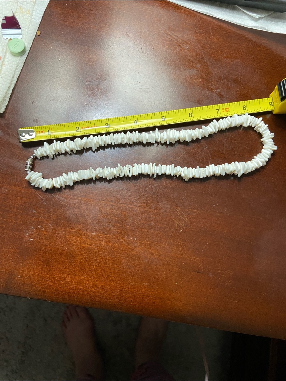 White Shell Chip Necklace - Women Accessories
